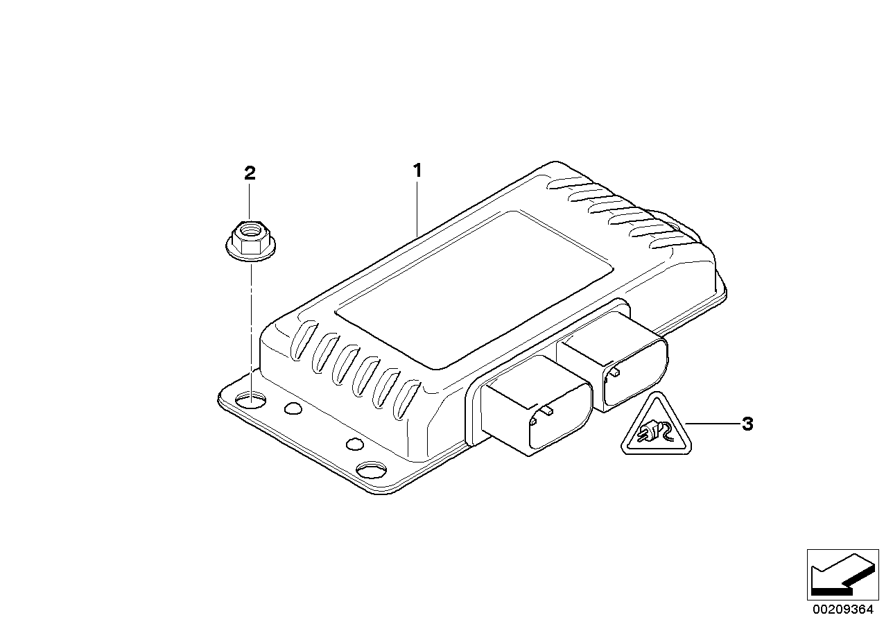 Genuine BMW 27607606629 E70 E72 E71 Control Unit, Transfer Box (Inc. X5 35dX, X6 M & X6 50iX) | ML Performance UK Car Parts