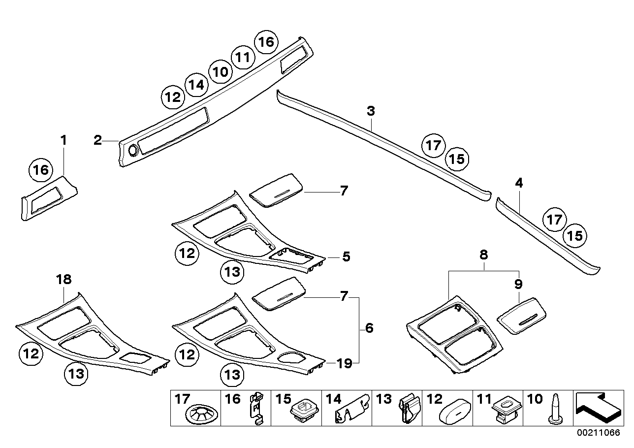 Genuine BMW 51439145413 E92 E93 Decorative Strip Trim Panel, Rear Left GLACIER SILBER (Inc. 330d, 335is & 323i) | ML Performance UK Car Parts