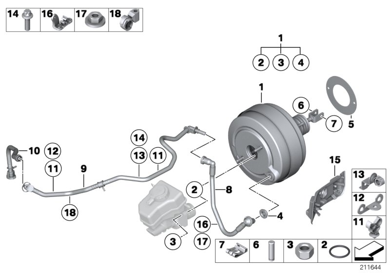 Genuine BMW 11666769086 E92 E93 E89 Vacuum Pipe (Inc. Z4 35is, 535xi & 335is) | ML Performance UK Car Parts