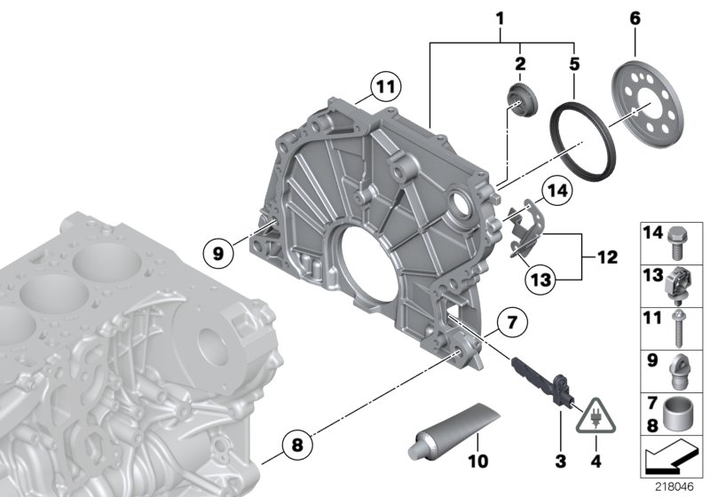 Genuine BMW 11668509223 F20 F06 E84 Tubing Support (Inc. X3 30dX, X6 40dX & 225d) | ML Performance UK Car Parts