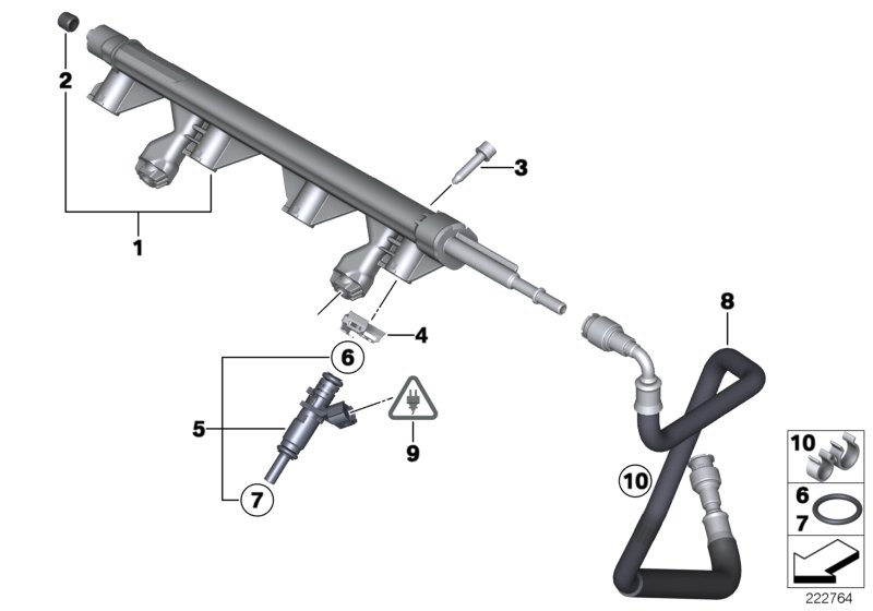 Genuine BMW 07129905493 R56 Torx Screw M6X25-PC-U0 (Inc. Cooper S) | ML Performance UK Car Parts