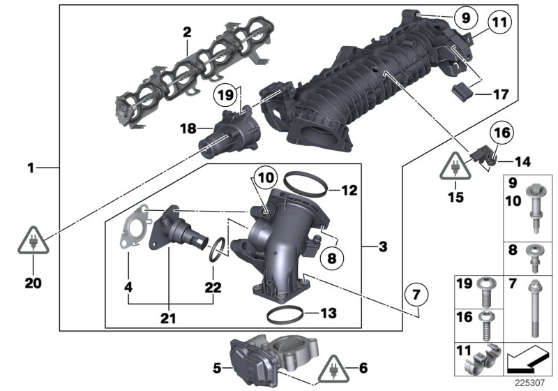 Genuine BMW 11618570791 F11 F33 E90 Adjuster Unit (Inc. 730d, X2 20d & 225d) | ML Performance UK Car Parts