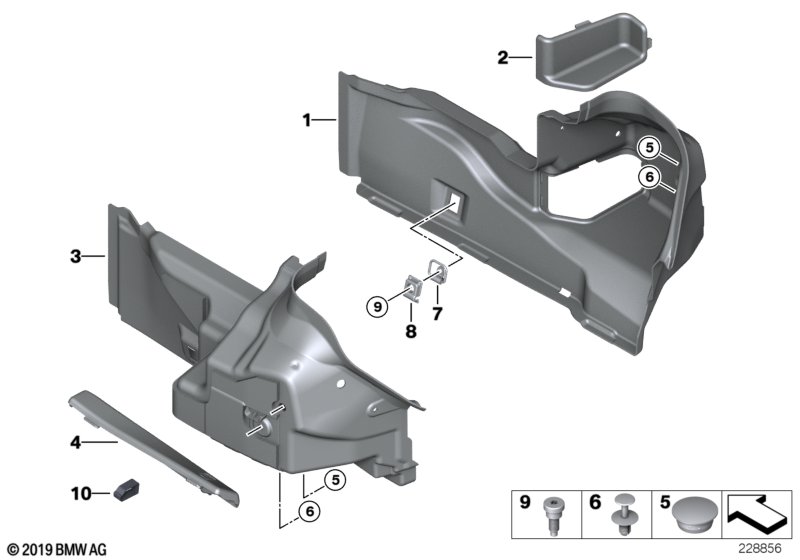 Genuine BMW 51477261483 Cover (Inc. 640dX, 650iX & 640d) | ML Performance UK Car Parts