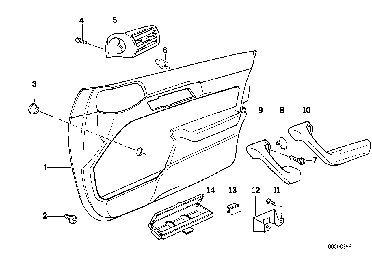 e34 door panel