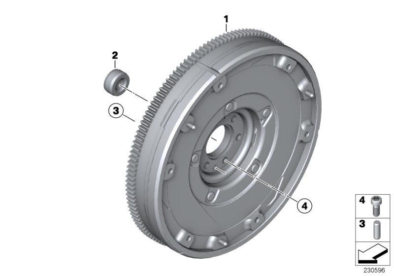 Genuine BMW 11218507765 R56 Centering Ring (Inc. One D, Cooper D ALL4 1.6 & Cooper D 1.6) | ML Performance UK Car Parts