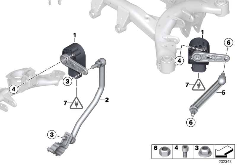 Genuine BMW 37146792625 F25 F26 Control Rod, Left (Inc. X3 20dX) | ML Performance UK Car Parts