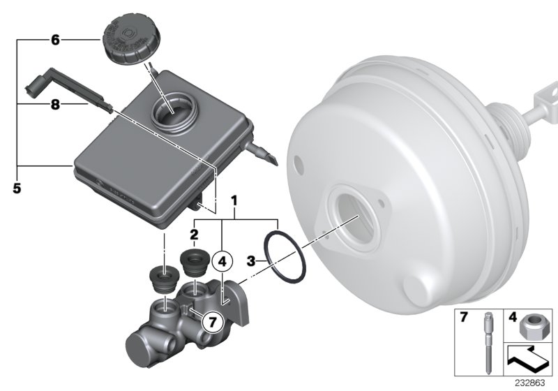 Genuine BMW 34336794473 F25 F26 Expansion Tank (Inc. X3) | ML Performance UK Car Parts