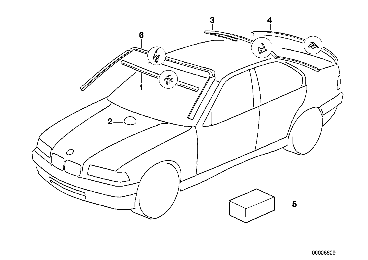 Genuine BMW 51312268576 E36 Cover (Inc. 316i 1.9) | ML Performance UK Car Parts