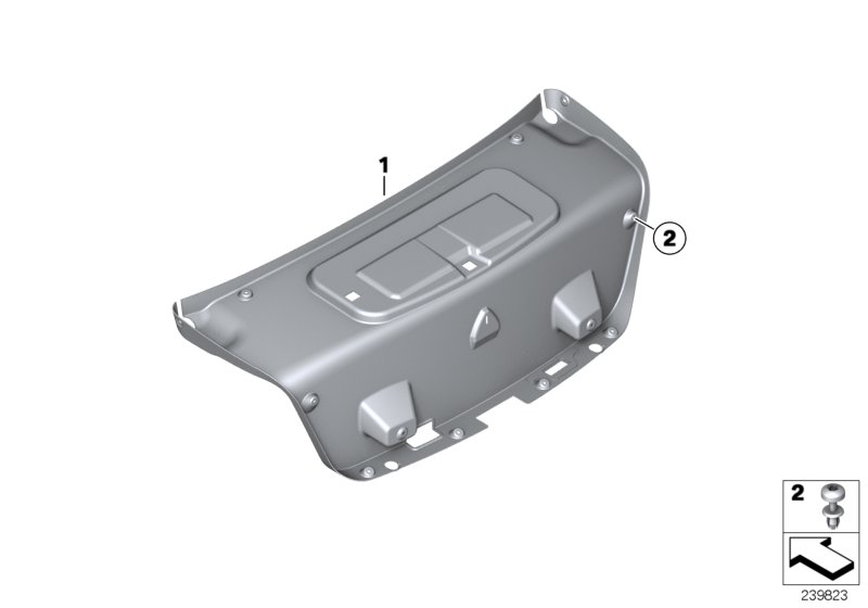 Genuine BMW 51499188881 F02 F01 Expanding Rivet (Inc. 750Li) | ML Performance UK Car Parts