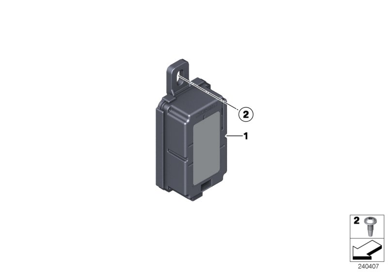 Genuine BMW 61319397847 F87 F82 Radio Remote Control Receiver 315 MHZ (Inc. 320i ed, i3 94Ah Rex & X1 20iX) | ML Performance UK Car Parts