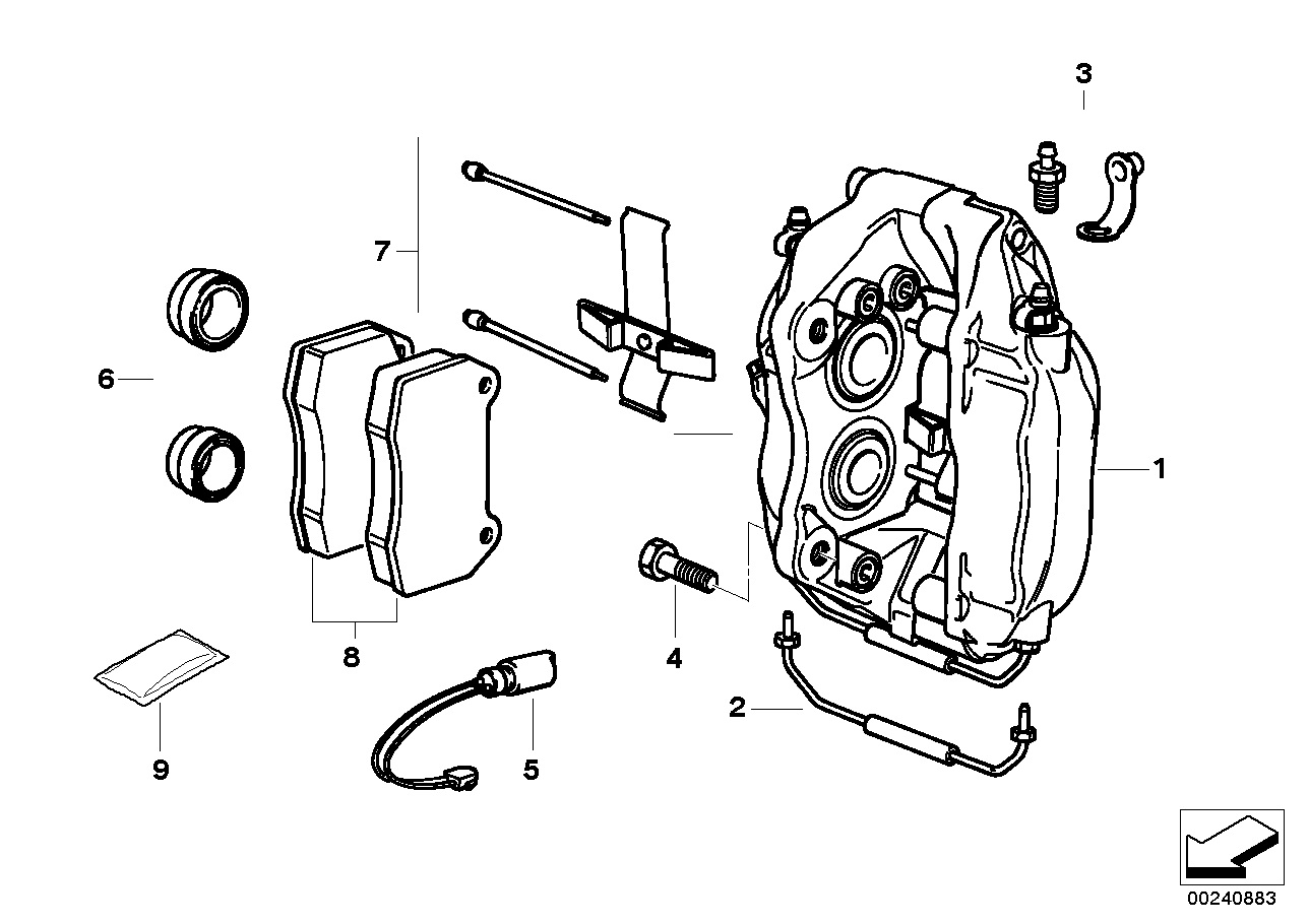 Genuine BMW 34111162177 E38 E31 Kit Bleeder (Inc. 850Ci, 725tds & 840i) | ML Performance UK Car Parts