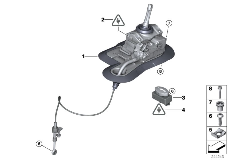 Genuine BMW 61317835039 E93 E60 E90 Button For Drivelogic (Inc. M6, M3 & M3 CRT) | ML Performance UK Car Parts