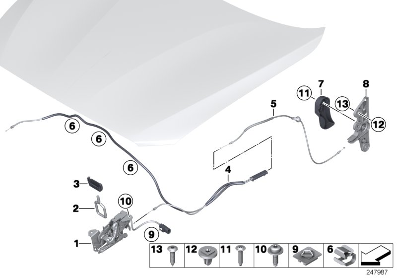 Genuine BMW 13901720201 F30 F34 Hose Clamp (Inc. X5 3.0i) | ML Performance UK Car Parts