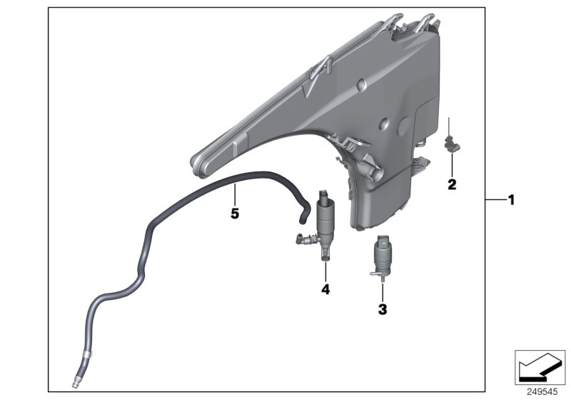 Genuine BMW 61677123866 F25 E93 G12 Hose Line D= 14mm (Inc. 750LiX 4.0) | ML Performance UK Car Parts