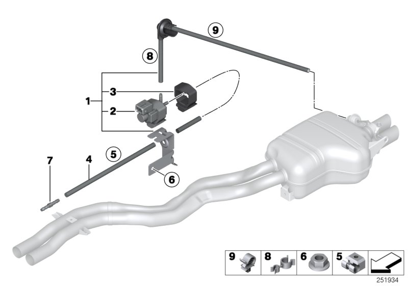 Genuine BMW 18307613666 E89 Electric Changeover Valve With Bracket (Inc. Z4) | ML Performance UK Car Parts