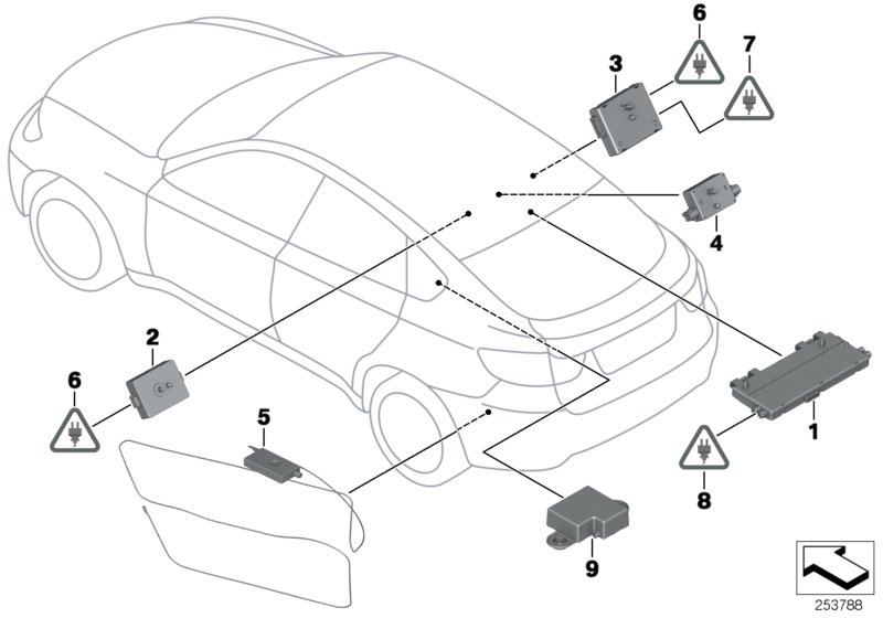 Genuine BMW 65209181305 E71 E72 Suppression Filter LINKS (Inc. Hybrid X6, X6 35iX & X6 M) | ML Performance UK Car Parts