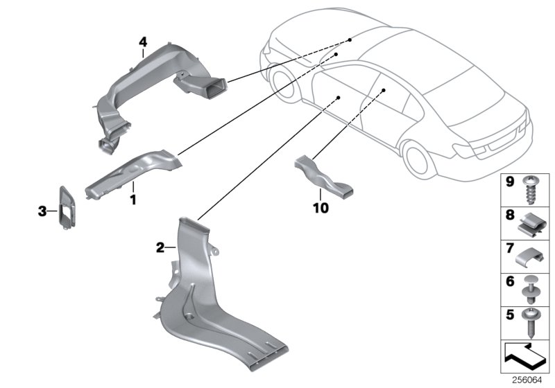 Genuine BMW 64116912537 RR1 E66 Defroster Nozzle Left (Inc. 760i, 745LiS & ALPINA B7) | ML Performance UK Car Parts