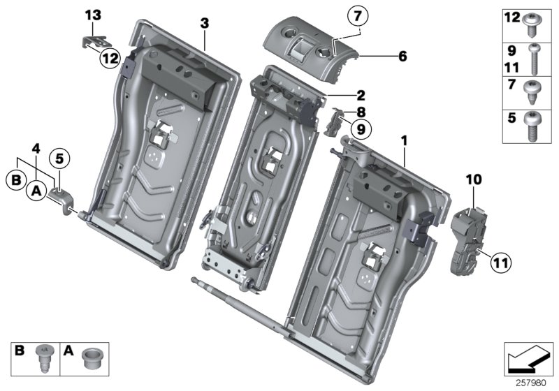 Genuine BMW 52207277857 F21 Actuation Unit (Inc. 220d, 225d & 320dX) | ML Performance UK Car Parts