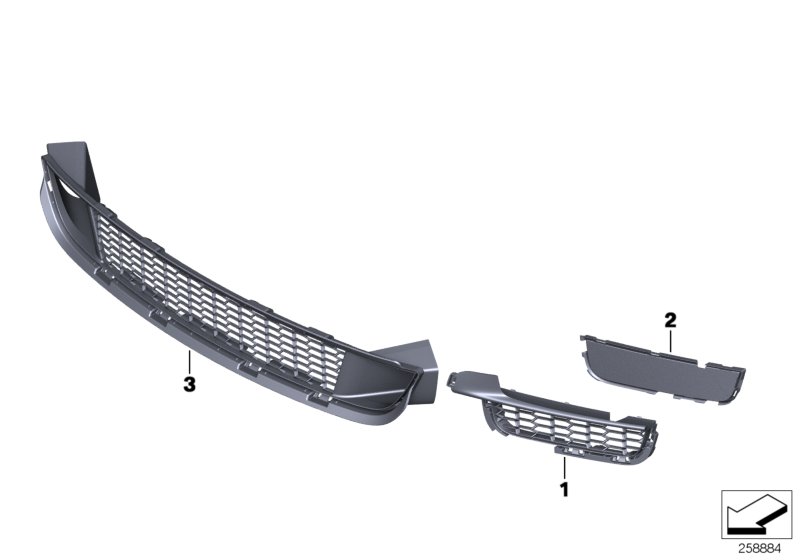 Genuine BMW 51118050836 F13 Covering Right M (Inc. 640d, 640i & 650iX 4.4) | ML Performance UK Car Parts