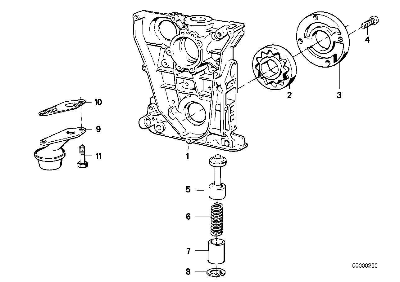 Genuine BMW 11411727564 E34 Intake Manifold (Inc. 518g & 518i) | ML Performance UK Car Parts