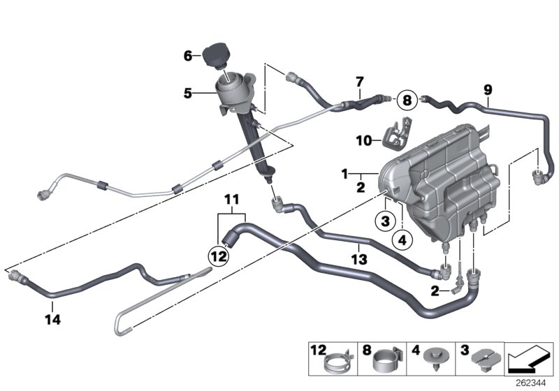 Genuine BMW 17137616202 F11 F12 Cover (Inc. 650iX) | ML Performance UK Car Parts