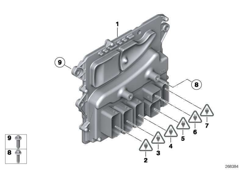 Genuine BMW 12527581118 F13 E70 Locking Mechanism (Inc. X6 35iX, 535i & 135i) | ML Performance UK Car Parts