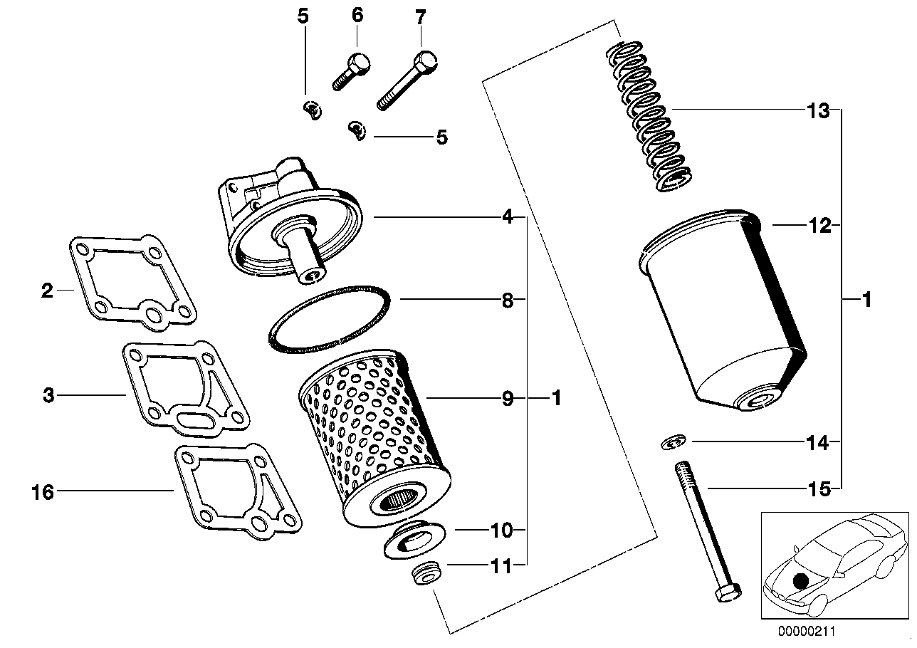 Genuine BMW 11421730294 E23 E28 E12 Gasket Asbestos Free (Inc. 628CSi, 728i & 635CSi) | ML Performance UK Car Parts