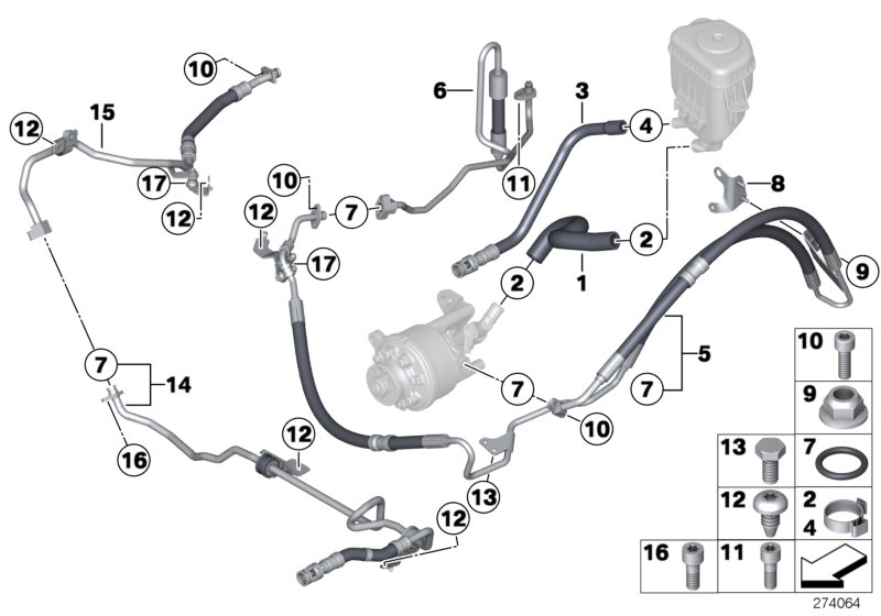 Genuine BMW 32416854897 F10 F13 F12 Suction Pipe (Inc. 750LdX, 730Ld & 530dX) | ML Performance UK Car Parts