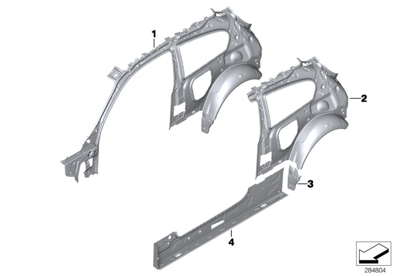 Genuine BMW 51177409543 F21 F21 Cover Pot (Inc. 125d, 118dX & 116d) | ML Performance UK Car Parts