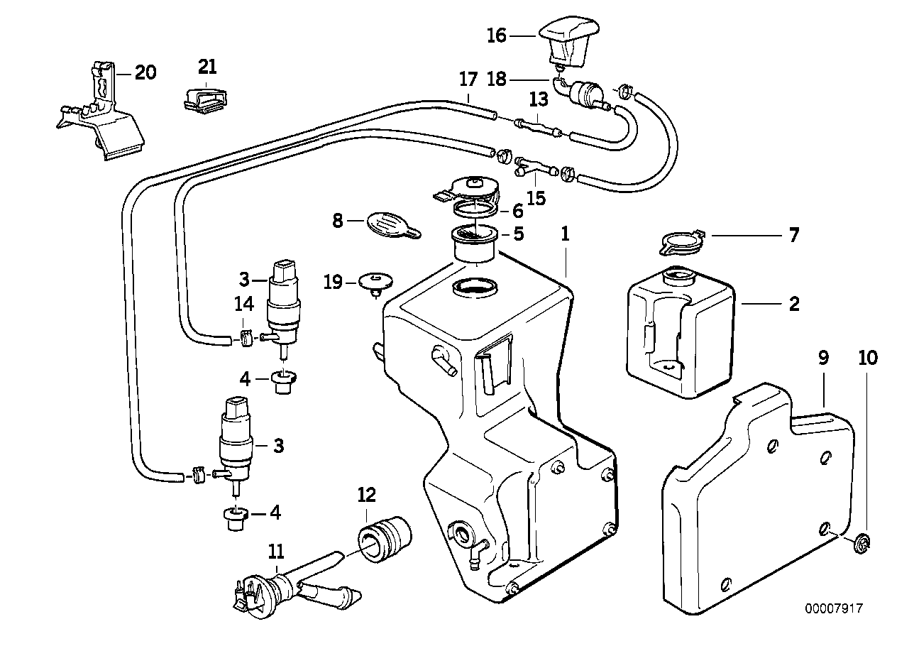 Genuine BMW 61661382908 Connection Piece (Inc. 740i) | ML Performance UK Car Parts