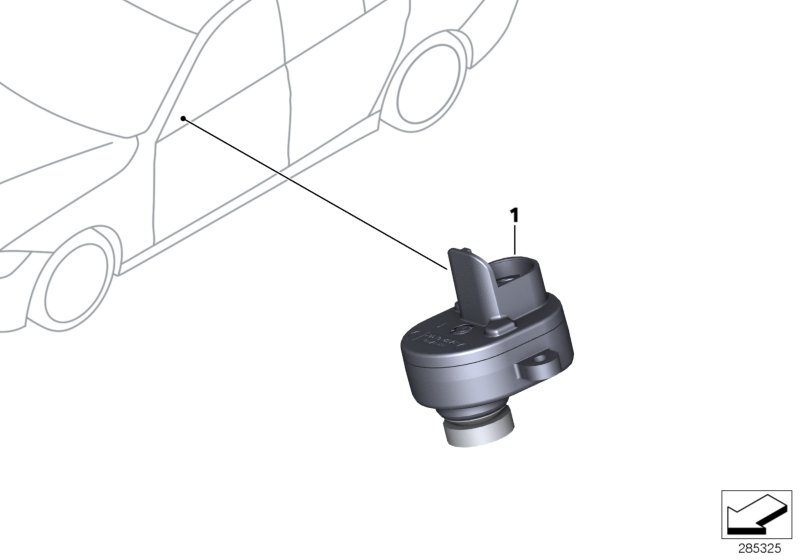 Genuine BMW 66539240274 F34 F82 Top-View Camera (Inc. 320i, 320i ed & 316i) | ML Performance UK Car Parts