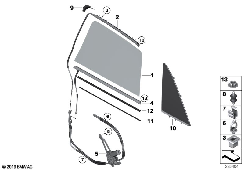 Genuine BMW 61137691394 RR4 Fixing Clamp (Inc. Ghost & Ghost EWB) | ML Performance UK Car Parts