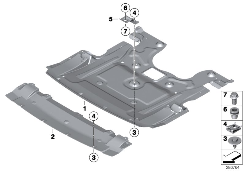 Genuine BMW 51758035943 Engine Compartment Encapsulation (Inc. Alpina B7LX, 535dX & 550iX 4.4) | ML Performance UK Car Parts