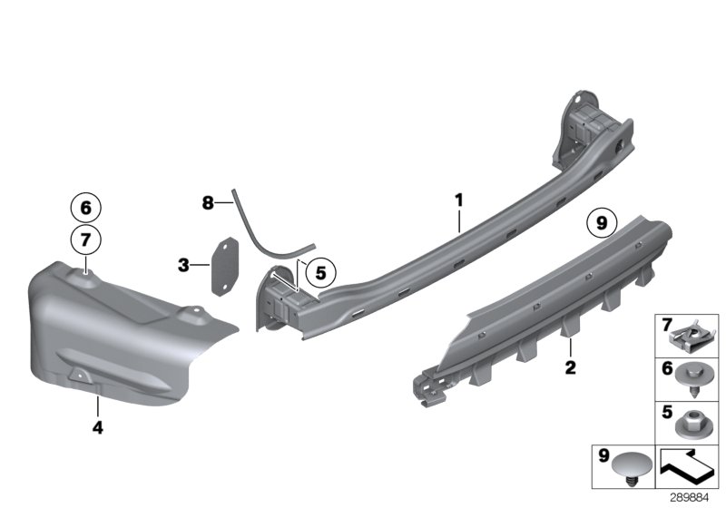 Genuine BMW 51127299970 Adapter (Inc. 520d ed, 550iX & 530d) | ML Performance UK Car Parts