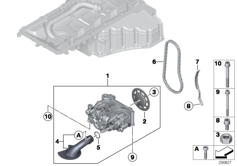 Genuine BMW 11417845513 F06 F13 Oil Pump (Inc. M5 & M6) | ML Performance UK Car Parts