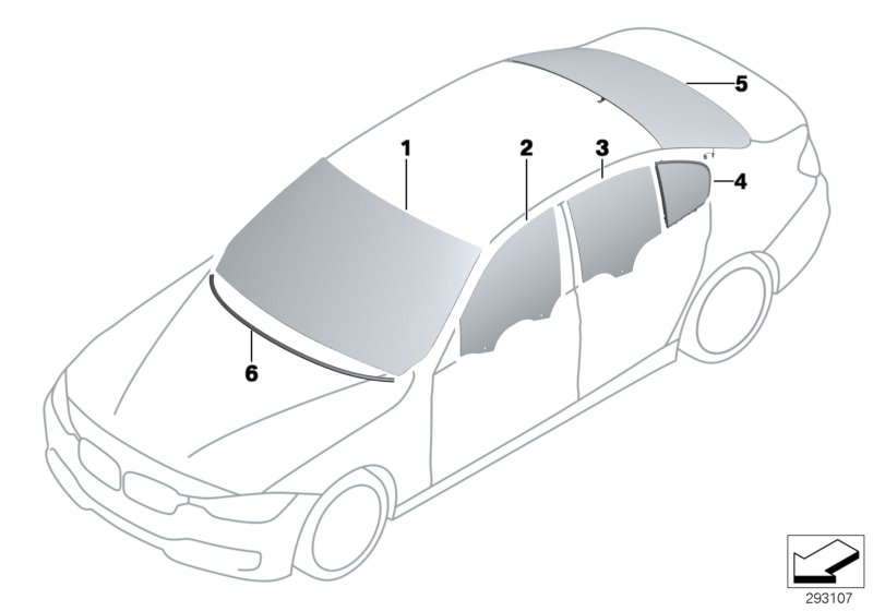 Genuine BMW 51317258187 F80 F30 F31 Drip Moulding, Left (Inc. 335i, 316d & 320iX) | ML Performance UK Car Parts