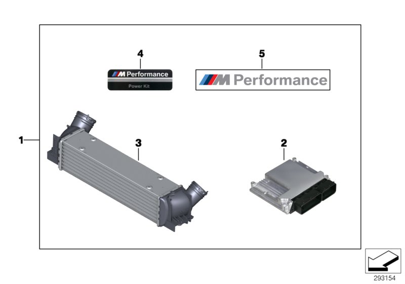 Genuine BMW 11122293936 F36 F33 F31 Power Kit M PERFORMANCE (Inc. 220d, 420d & 420dX) | ML Performance UK Car Parts