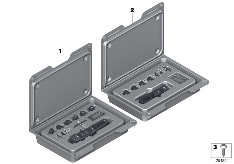 Genuine BMW 61319267890 F13 Rep. Kit, Control Panel, Center Console (Inc. 740d, 535d & 528i) | ML Performance UK Car Parts