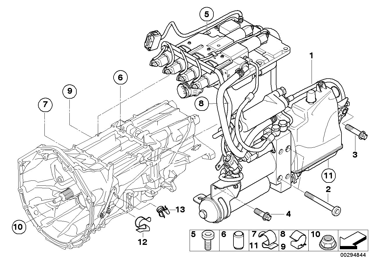 Genuine BMW 21542282998 E60 E63 E64 Hydraulic Unit (Inc. M5 & M6) | ML Performance UK Car Parts