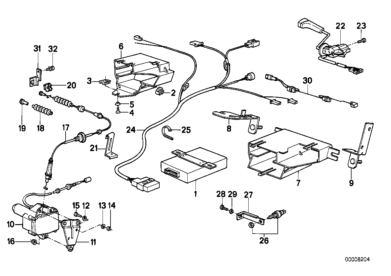 Genuine BMW 65711373014 E28 Supporting Plate (Inc. 524d & 524td) | ML Performance UK Car Parts