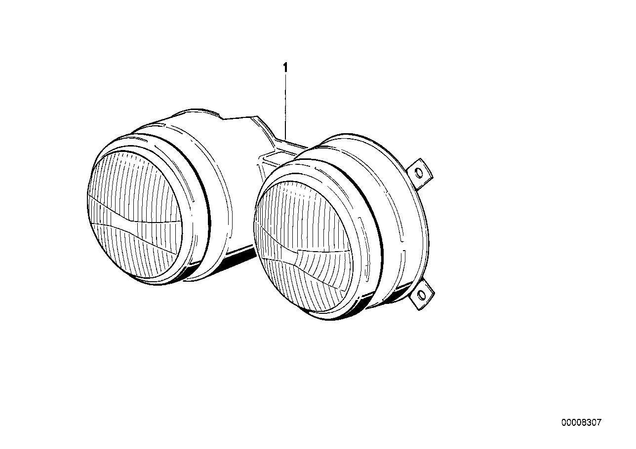 Genuine BMW 63121372661 E30 Twin Headlight Left (Inc. 325ix, 325i & 318i) | ML Performance UK Car Parts