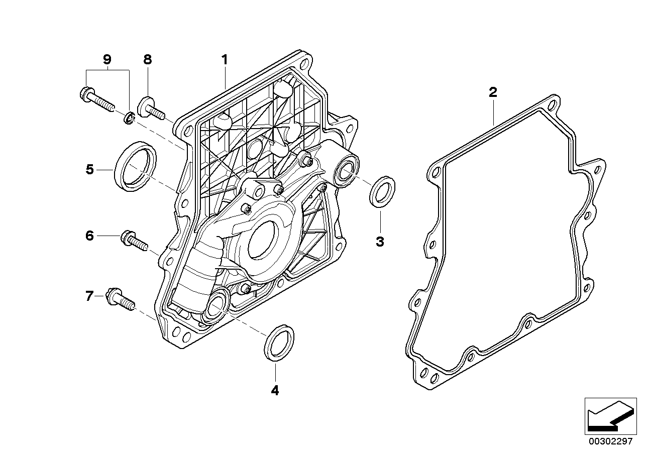 Genuine BMW 11141485162 R50 R53 Profile-Gasket (Inc. One 1.4i, Cooper & Coop.S JCW GP) | ML Performance UK Car Parts