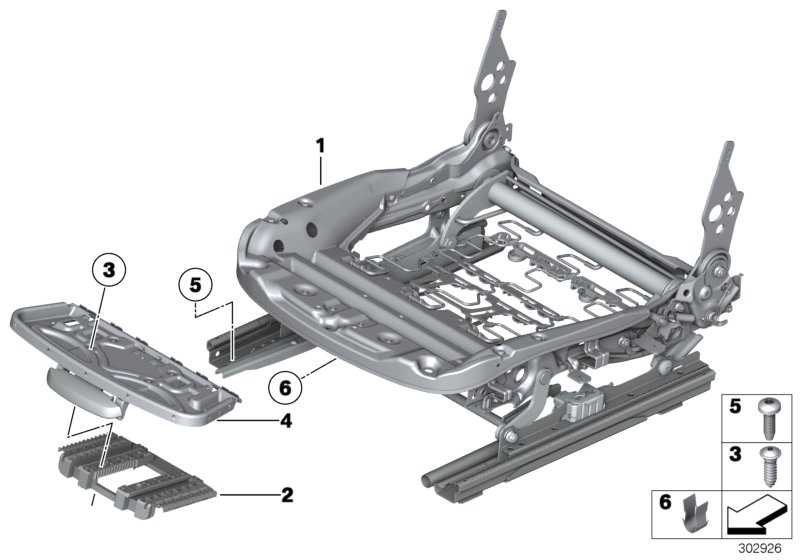 Genuine BMW 52107354203 F25 F26 U-Clamp (Inc. X4) | ML Performance UK Car Parts