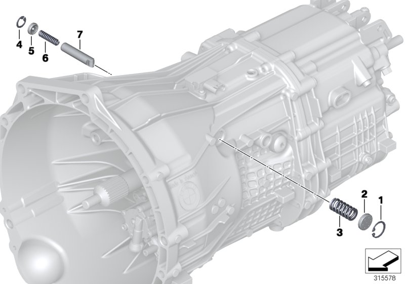 Genuine BMW 23108609214 F33 F87 F31 Cover Lid 14X4 (Inc. 520d) | ML Performance UK Car Parts