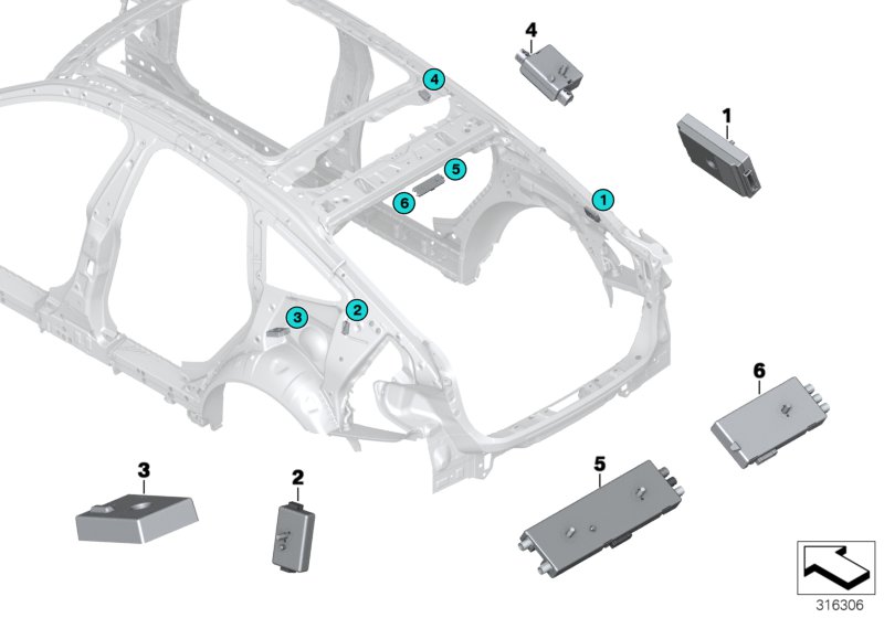 Genuine BMW 65202622341 F34 F82 I01 Trap Circuit (Inc. X1 20dX, 330e & 330d) | ML Performance UK Car Parts