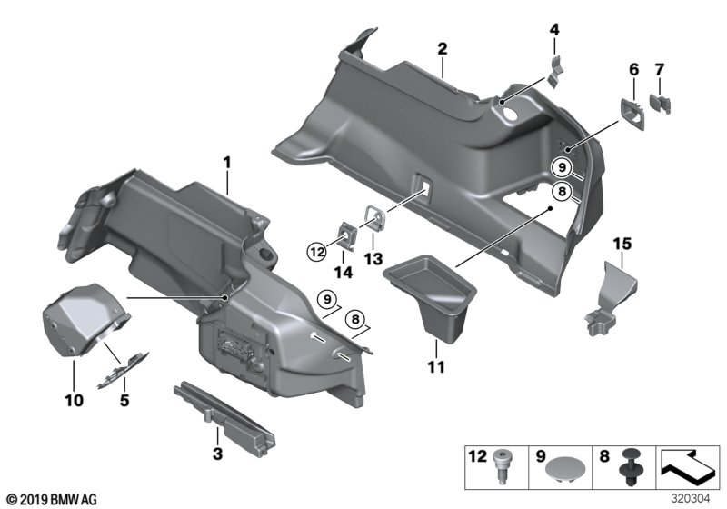 Genuine BMW 51417307969 F12 F06 Cap D=22mm (Inc. 650iX) | ML Performance UK Car Parts