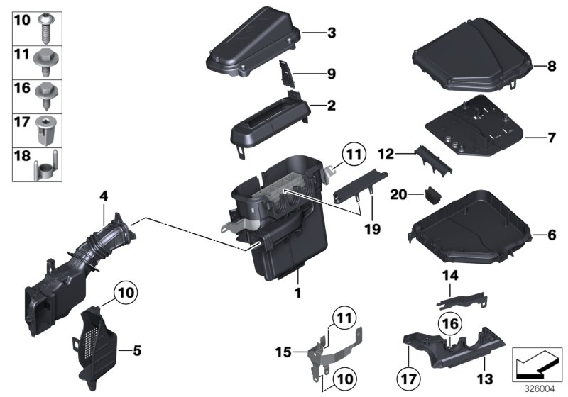 Genuine BMW 12907590620 F02 F01 Carrier Plate (Inc. 528i, 523i & 535i) | ML Performance UK Car Parts