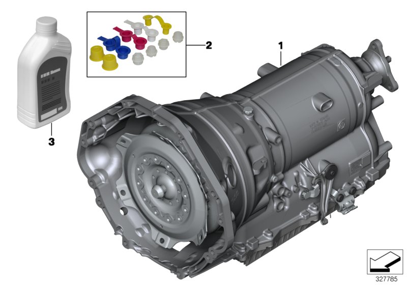 Genuine BMW 24008605570 F12 F07 Exch. Automatic Transmission Eh GA8HP70Z (Inc. 650i, 550i & 750Li) | ML Performance UK Car Parts