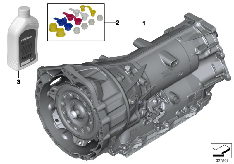 Genuine BMW 24007640865 E84 Exch. Automatic Transmission Eh GA8HP45X (Inc. X1 20iX & X1 28iX) | ML Performance UK Car Parts