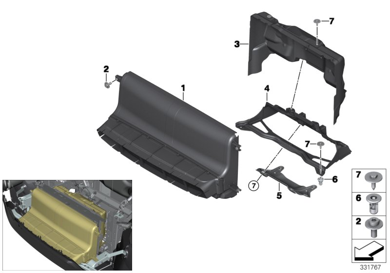 Genuine BMW 51747296811 Air Duct (Inc. i3 94Ah, i3s 94Ah Rex & i3s 120Ah Rex) | ML Performance UK Car Parts